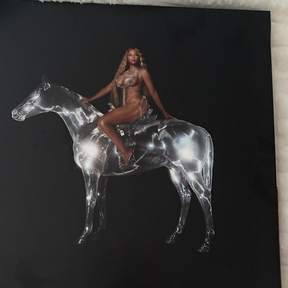 Silver Horse Art Print